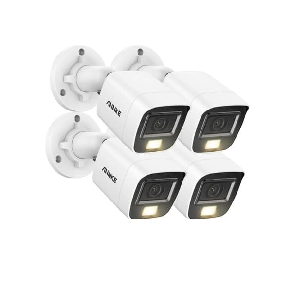 CCTV-kamera, 3K opløsning, IP67 vandtæt, 2,8 mm linse,Kugle Hvid