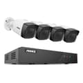 Miniatyrbillede 2 af 2: Sikkerhedskamerasystem, 5MP opløsning, 8-kanals videoindgang, MicroSD-lagring,8CH NVR 4Pcs Kamera-b, Ingen