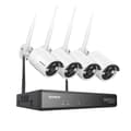 Miniatyrbillede 1 af 2: Sikkerhedssystem, 5MP videoopløsning, 10CH trådløs indgang, nattevision op til 30 meter,Ingen, 4PCS KAMERER