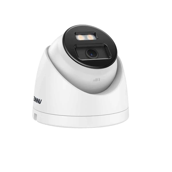 Sikkerhedskamera, 4MP høj opløsning, 2,8 mm linse, til indendørs og udendørs brug,1Pcs Kamera