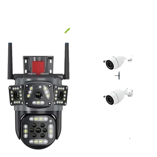 12MP 12,0 Megapixlar, Digital Zoom, Rörelsedetektering, Kuppelkamera,EU-kontakt, Kamera utan SD-kort