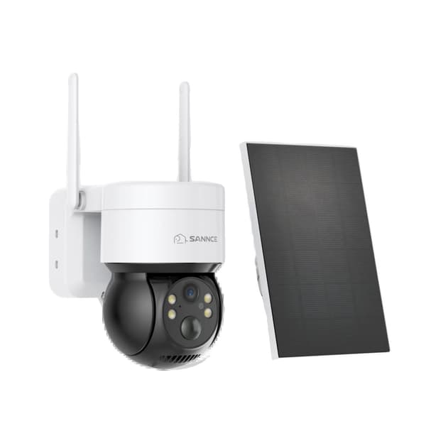 Videoovervågningskamera, 4MP opløsning, tovejskommunikation, IP65 vejrbestandig,1Pcs Kamera