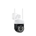 Miniatyrbillede 1 af 2: PTZ WIFI Kamera, AI Menneskeidentifikation, Farve Nattesyn, Vandtæt IP66,3MP Kamera A