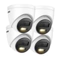 Miniatyrbillede 1 af 2: Sikkerhedskamera, 12MP opløsning, smart dual-lys, IP67 vurdering,4Pcs Kamera-c