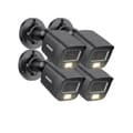 Miniatyrbillede 1 af 2: CCTV-kamera, 3K opløsning, IP67 vandtæt, 2,8 mm linse,Kugle Sort