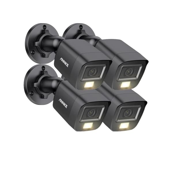 CCTV-kamera, 3K opløsning, IP67 vandtæt, 2,8 mm linse,Kugle Sort