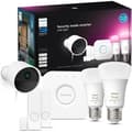 Miniatyrbild 2 av 6: Startkit - Philips Hue - Säkert - Inkluderar: 1 trådbunden kamera + 2 kontakt sensorer + 2 smarta glödlampor + 1 brygga