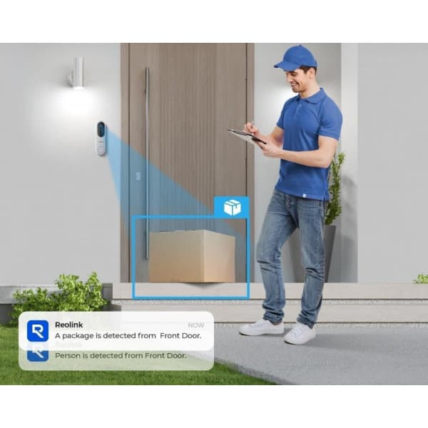 Reolink Video Dörrklocka batteridriven 4MP smart dörrklockkamera