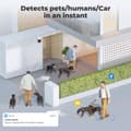 Miniatyrbillede 3 af 4: Udendørs sikkerhedskamera, 8MP opløsning, dual-linse med hybrid zoom