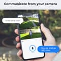 Miniatyrbillede 4 af 4: Udendørs sikkerhedskamera, 8MP opløsning, dual-linse med hybrid zoom