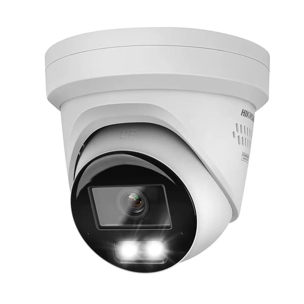 IP-kamera, 8MP, Smart Hybridljus,2.8mm, Vitt Ljus Vitt
