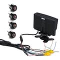 Pikkukuva 7 / 7: 7" LCD Bilskärm, 800x400, Solskydd, 4st video in, Split video view