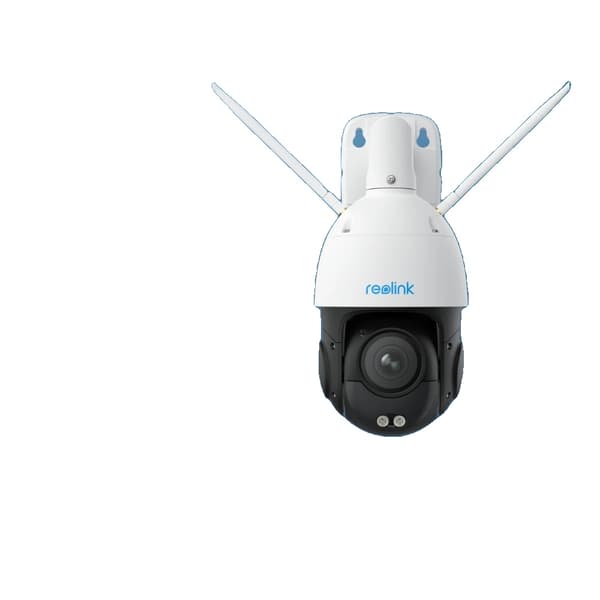 4K Wi-Fi Sikkerhedskamera, 5X Optisk Zoom, 360° Pan & Tilt, Smart Detektion