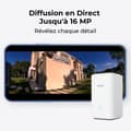 Miniatyrbild 6 av 6: Inomhushubb - REOLINK - Google Home-kompatibel - Vit