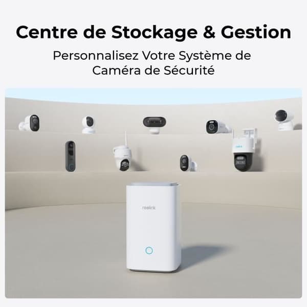 Inomhushubb - REOLINK - Google Home-kompatibel - Vit