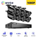 Miniatyrbillede 2 af 2: Videoovervågningssystem, 2MP opløsning, 8 kamera understøttelse,8PCS -kameraer 51bh, 1t