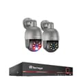 Miniatyrbillede 1 af 2: Techage 8CH NVR Overvågningssystem, 8MP Højopløsningskameraer, AI Menneskedetektion,8ch NVR 2PCS CAM 8MP, 3t （户外运动）