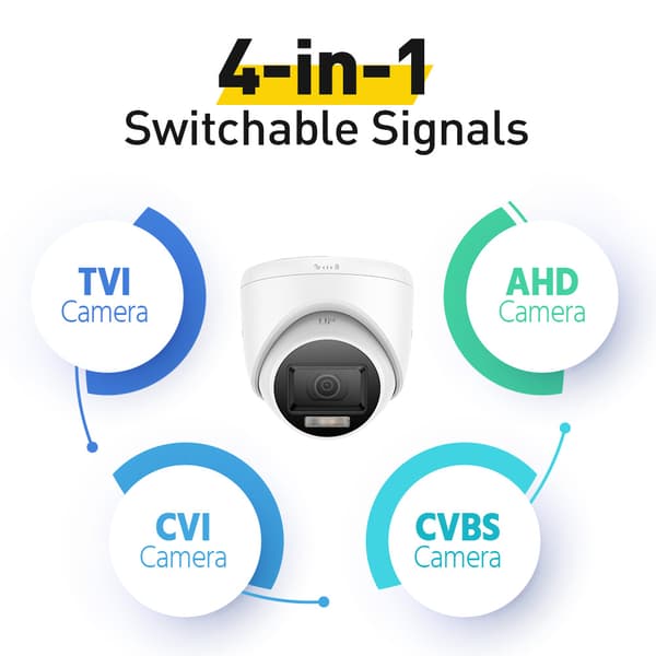 4K CCTV Sikkerhedskamera, Avanceret Natvision, IP67 Vand-Støv Modstand