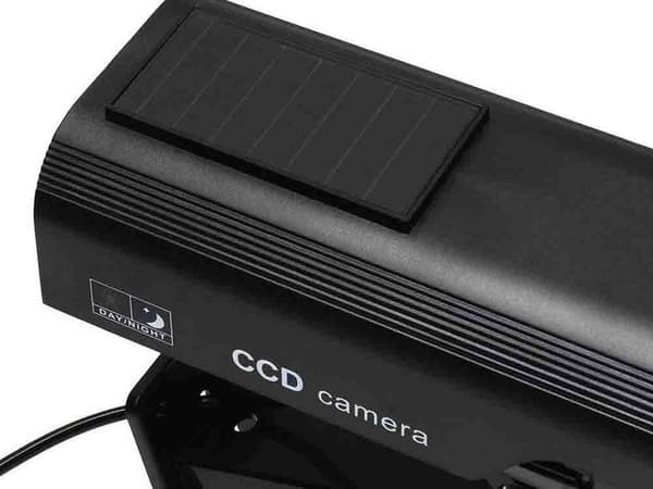 Dummy Övervakningskamera med IR LED & Blinkande Diod
