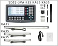 Pikkukuva 2 / 2: 3-akselinen digitaalinen näyttö, tarkka 0,005 mm resoluutio, IP54 suojaus,2-3VA K35 KA35 KA352-3VA K35 KA35 KA35