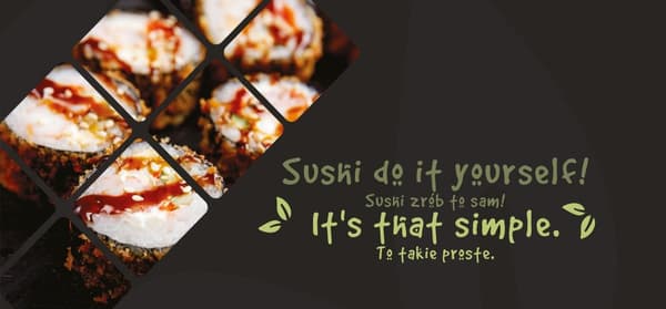 Exklusivt Sushi Set som en XXL-present. Den autentiska smaken av Japan