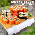 Miniatyrbillede 6 af 8: Sushi Making Set, Sushi Making Roll, DIY Sushi Making, Sushi Tools for begyndere til at lave sushi hurtigt (hvid)