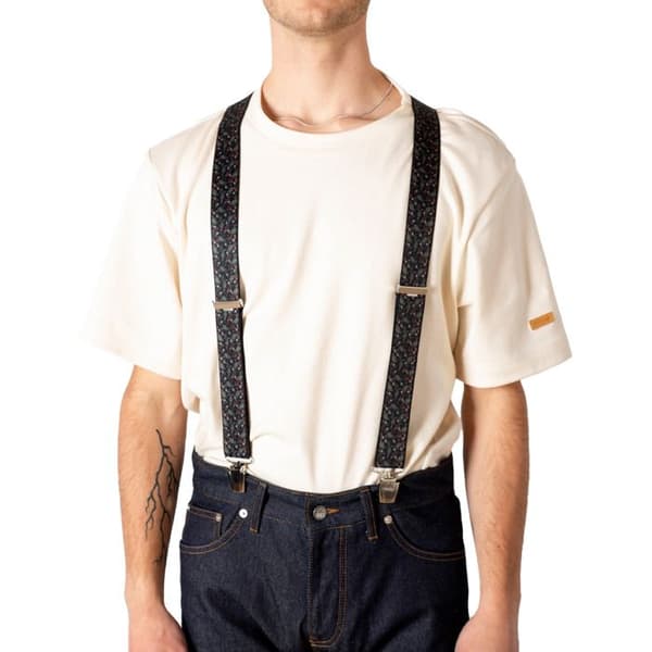 Breteller - GASPARD - Stora - Blommönster och Paisley - Justerbar storlek upp till 130 cm