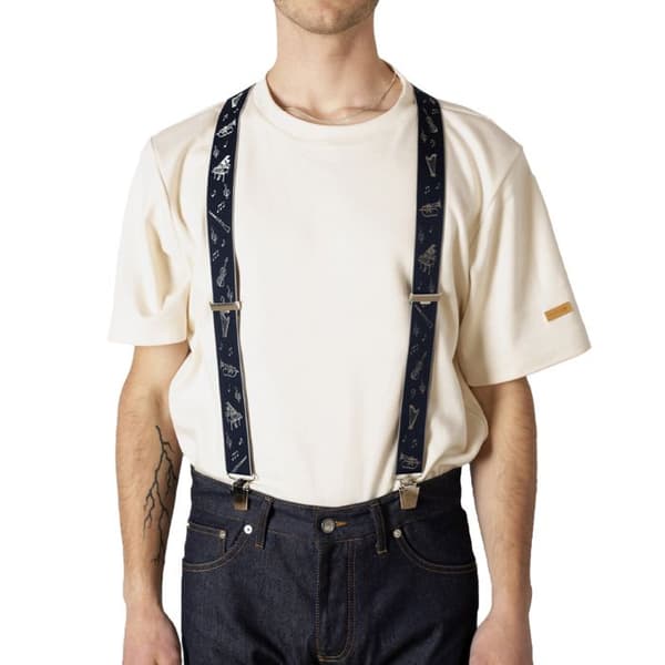 Breteller - GASPARD - Fantasiemusiker - Justerbar storlek upp till 130 cm - Hantverk i FRANKRIKE