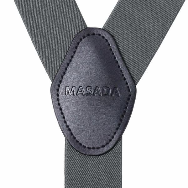Masada hängslen - MA-HT012-az1 - hängslen för män Heavy Duty karbinhake 3,5 cm bred upp till 195 cm hög