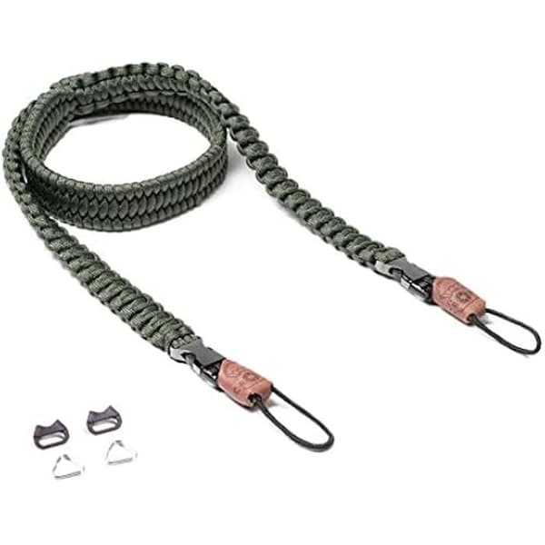 Remslag - C-Rope - Resenären - Handflätad - Paracord - Spänne clips