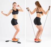 Roterande Träningsplatta med Gummiband - Cardio Twister