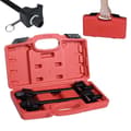 Miniatyrbild 1 av 4: XMTECH Set med 2 fjäderkompressorsats, 260 mm fjäderspännare med resväska, för fjädringssänkande fjädersträckare