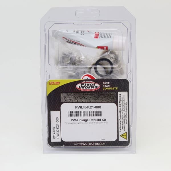 Pivot Works Linkage Reparationssæt Kawasaki Kx 125-250 99-03 Transparent
