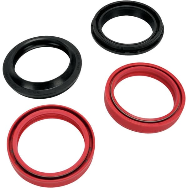 Moose Hard-parts Gaffel- Og Støvtætningssæt 43x55.35x9.5 Mm Kawasaki Klx250s 06-20 Rød,Sort