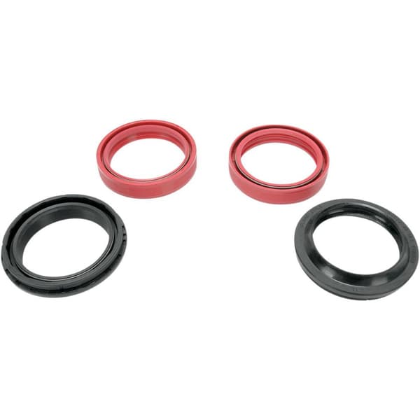 Moose Hard-parts Gaffel- Och Dammtätningssats 43x55x10.5 Mm Yamaha Wr250 91-97 Röd,Svart