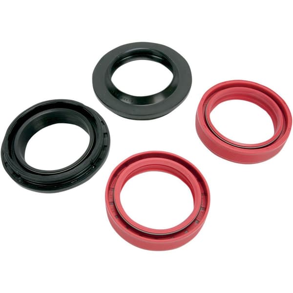 Moose Hard-parts Gaffel- Og Støvtætningssæt 35x48.15x11 Mm Suzuki Rm80 89-01 Rød,Sort