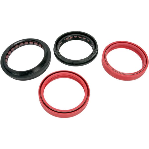 Moose Hard-parts Gaffel- Och Dammtätningssats 49x60.25x11 Mm Kawasaki Klx400sr 03-04 Röd,Svart