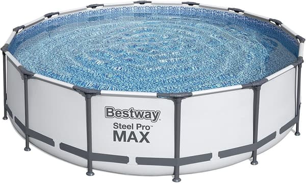 Bestway Steel Pro Max 549x122 cm harmaa - täydellinen sarja