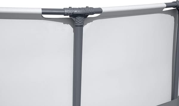 Bestway Steel Pro Max 549x122 cm harmaa - täydellinen sarja