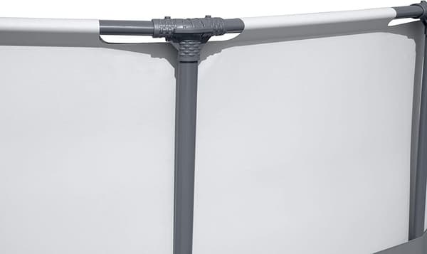 Bestway Steel Pro Max 457x122 cm grå - komplet sæt