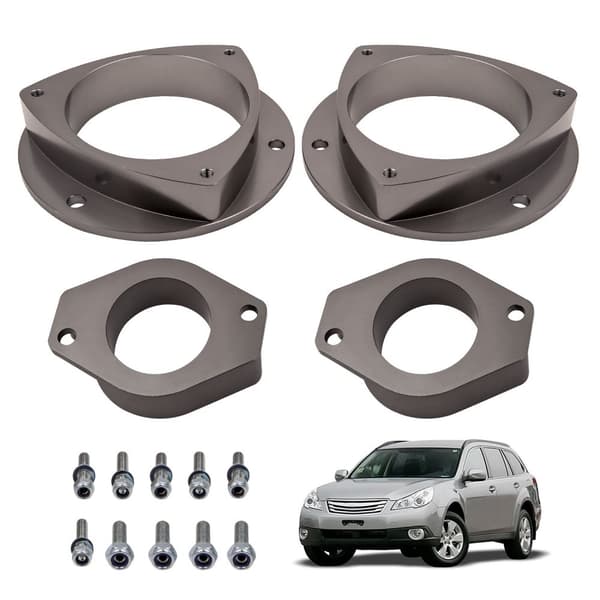 Subaru Legacy & Outback Lyftkit, 2" Höjning, Högpresterande Distansringar, Komplett Installationsutrustning