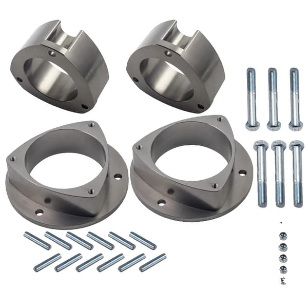 Lyftkit för Subaru-fordon, 3" framlyft, 2" baklyft, CNC-bearbetad aluminium