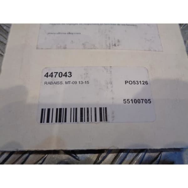 sadel sänkningssats - 25 mm motorcykel yamaha 850 mt-09 modifiering stötdämpare stav legering ultima 55100705 bihr 447043