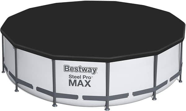 Bestway Steel Pro Max 549x122 cm Familie Pool Sæt med Pumpe, Stige & Dække