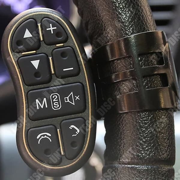 TD® Rattkontrollsystem General Motors Universal fyrkantig kontroll Multifunktionsknapp för rattmodifiering