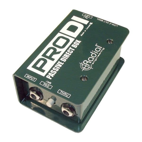 PRO DI Direct Boxes - Passiv DI PRODIPassiveDI