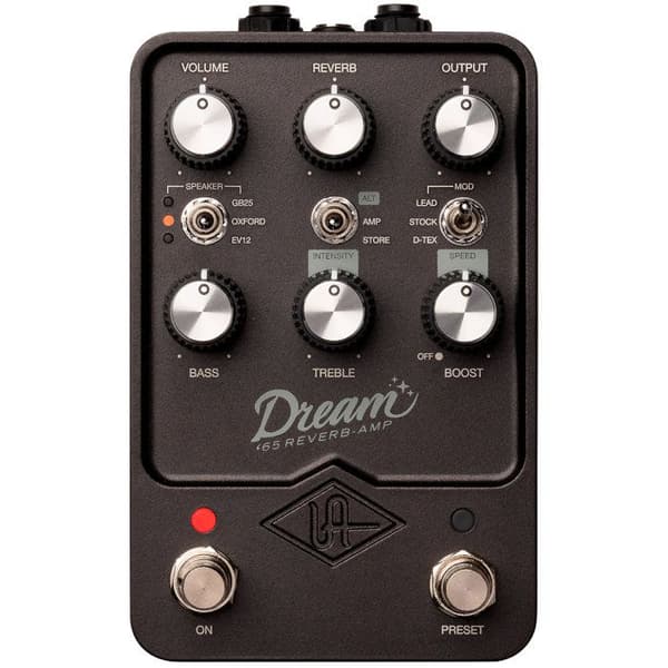 Effektpedal - Universal Audio - GPM-DRM - Reverb - Vibrato - Vintage-modelleringar