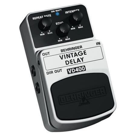 BEHRINGER VD400 vintage delay effektpedal - Fördröjningar &amp; ekon