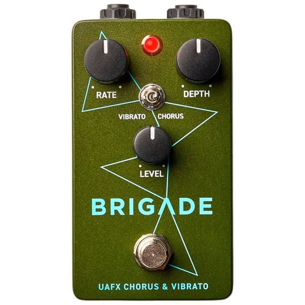 Universal Audio UAFX Brigade Chorus och Vibrato Gitarr Effekter