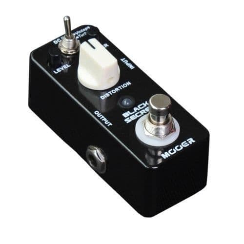 MOOER Black Secret Guitar Distortion Pedal - Turbo & Vintage